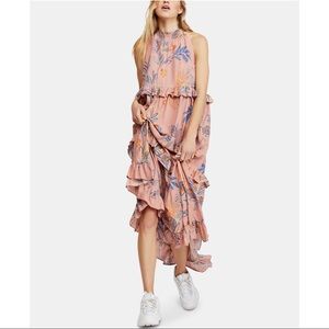 Free People floral maxi dress